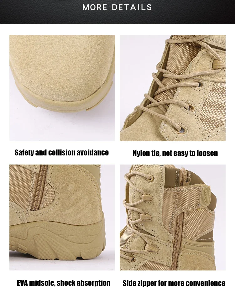 Aspecto de bota de combate