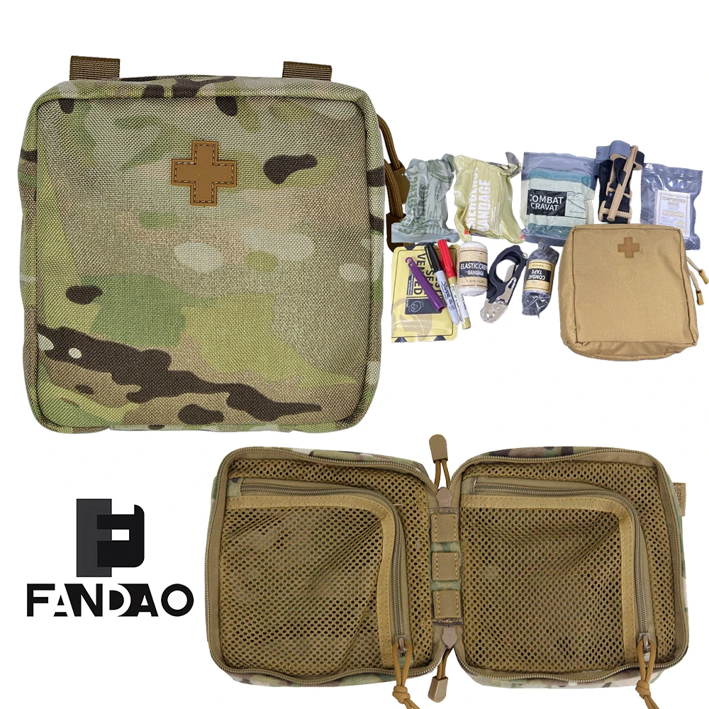 Botiquín táctico IFAK MOLLE impermeable para primeros auxilios - imagen 2