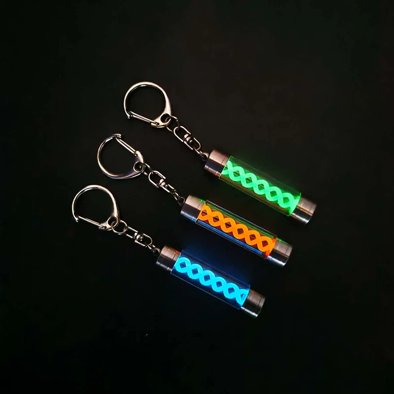 Llavero luminoso tubular para mochila y ropa - imagen 3