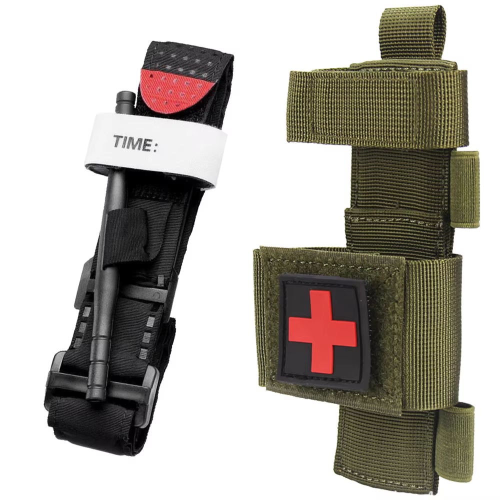 Bolsa MOLLE táctica botiquín con torniquete y cizalla médica - imagen 2