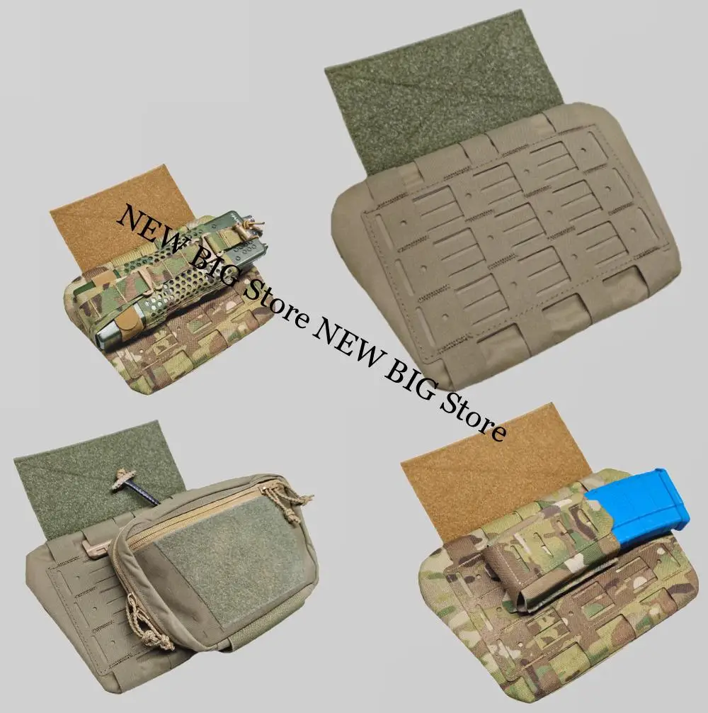 Chaleco táctico Airsoft SC MOLLE con panel expandible bidireccional