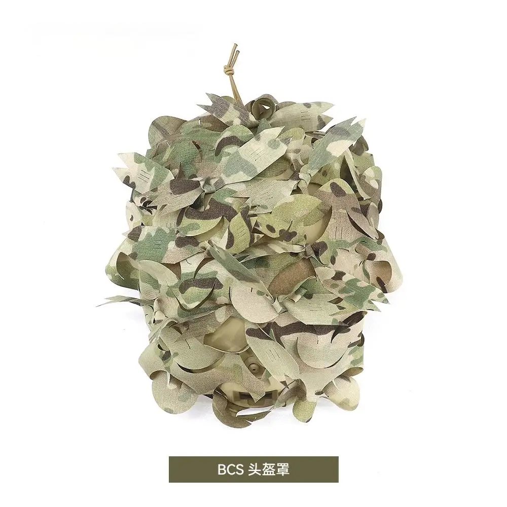 ARS BCS cubrecasco táctico camuflaje Multicam con capucha integrada - imagen 2