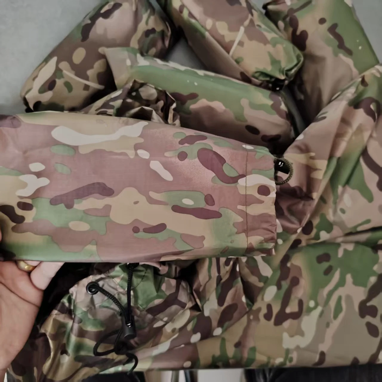Abrigo de lluvia Mackintosh camuflaje para exteriores táctico