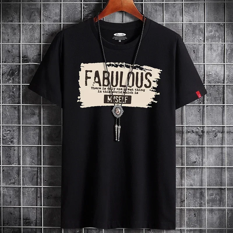 Camiseta anime hombre estilo Harajuku retro hip hop manga goth - imagen 2