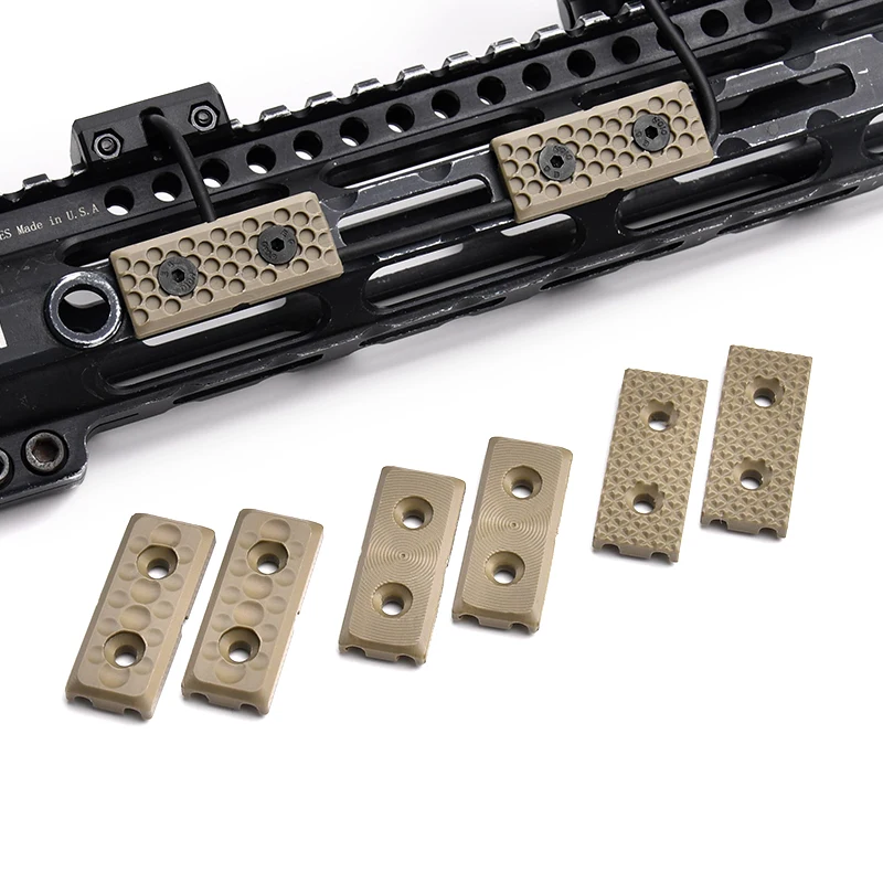 WADSN Cubierta de riel táctico MLOK para linterna Airsoft y caza