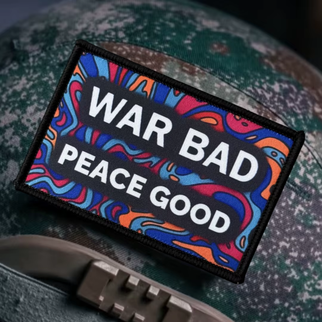 War Bad Tobs Parche militar insignia - moral divertida para ropa - imagen 4