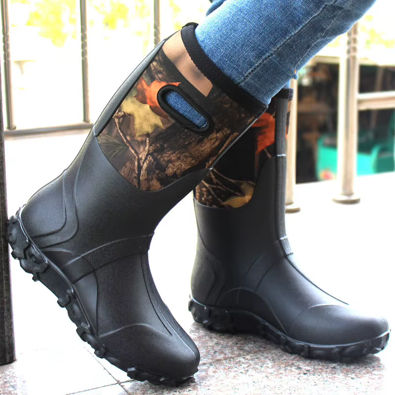 Botas neopreno impermeables camuflaje biónico para caza y pesca - imagen 2