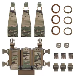 WG Portador triple magazine airsoft sistema MOLLE rifle táctico