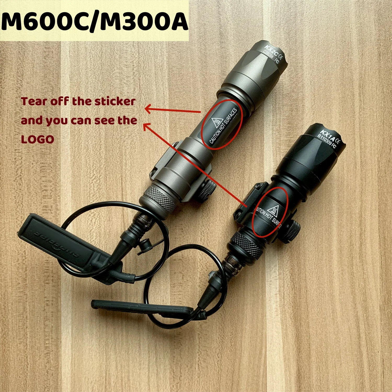SureFire M300 M600 linterna táctica Picatinny para rifle - imagen 4