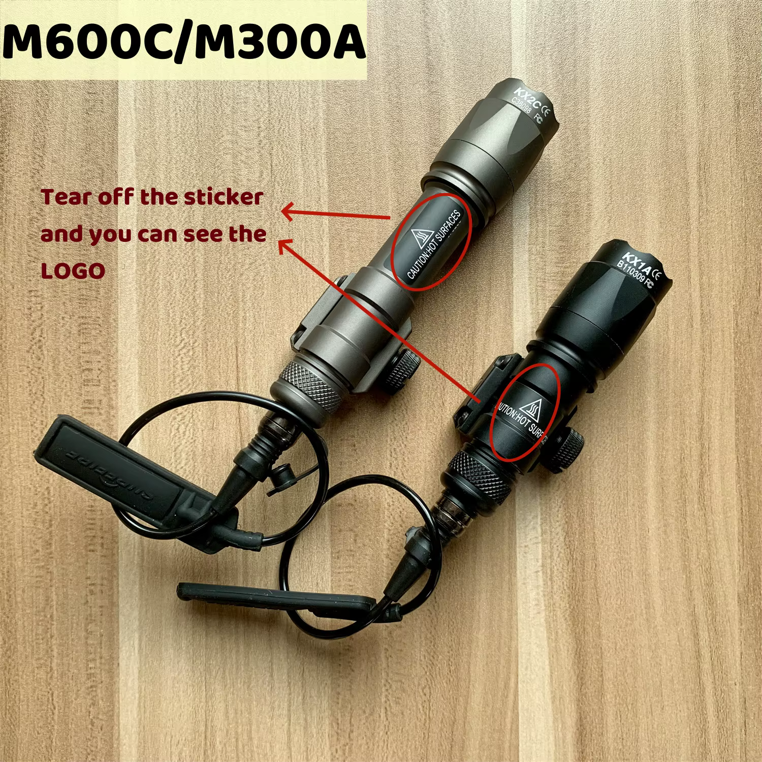 SureFire M300 M600 linterna táctica Picatinny para rifle - imagen 4