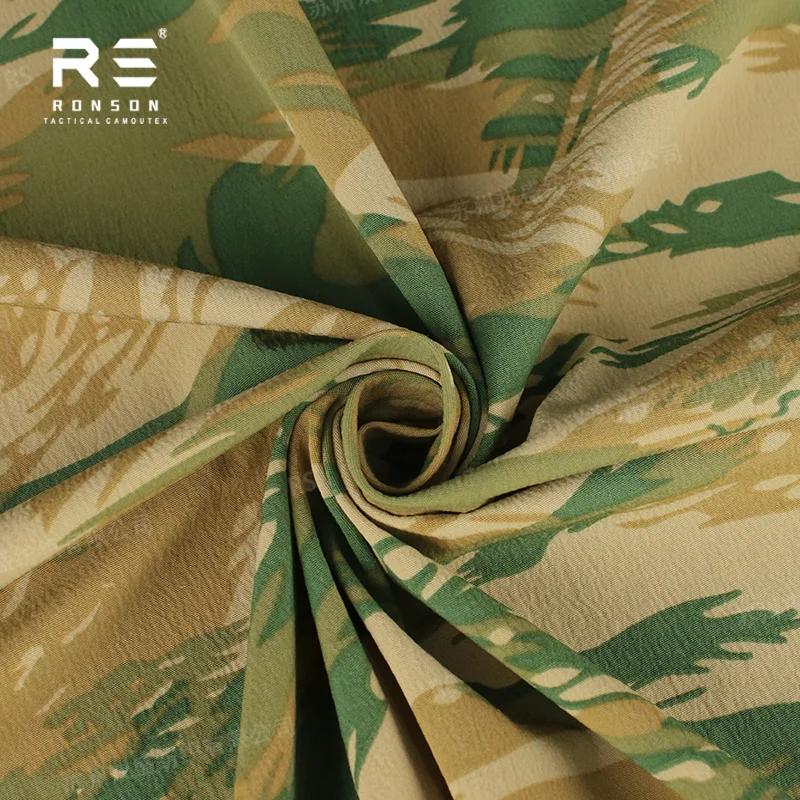 Tela táctica camuflaje lagarto griego Spandura elástica e impermeable - imagen 5