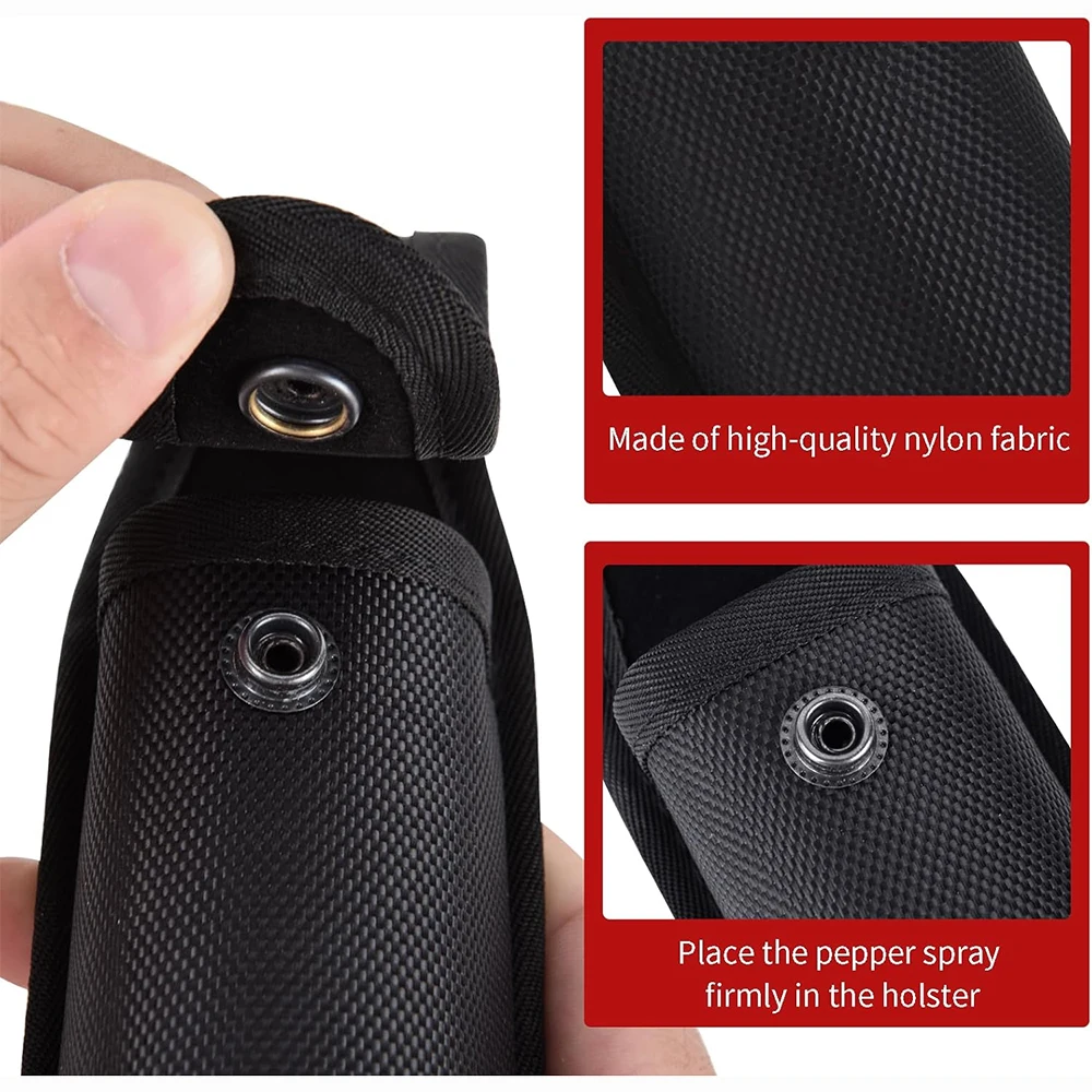 Funda táctica para spray OC MK4 – MOLLE y cinturón - imagen 2
