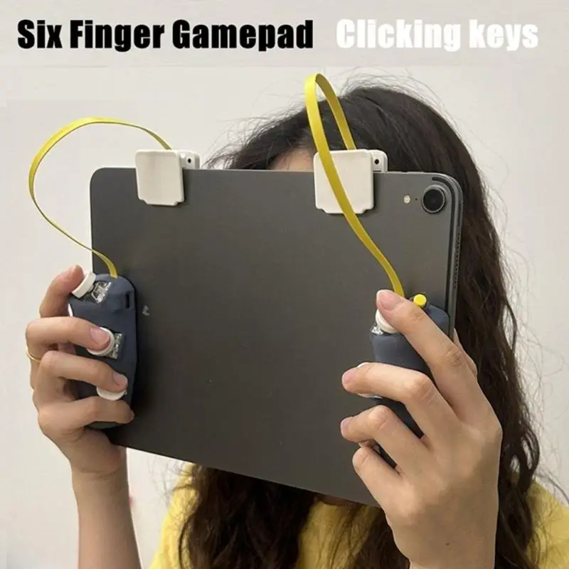 Controlador de juego para tableta con gamepad de botones para disparos