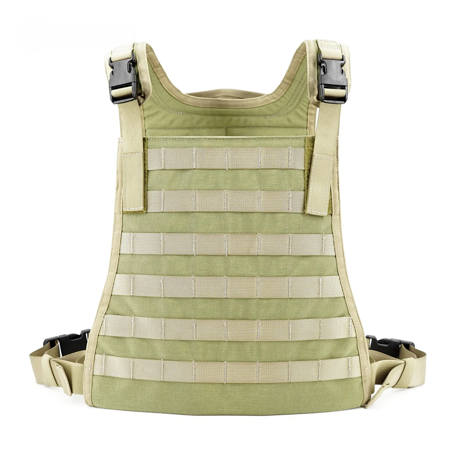 AI MBSS chaleco táctico MOLLE caqui ripstop bolsillos DEVGRU