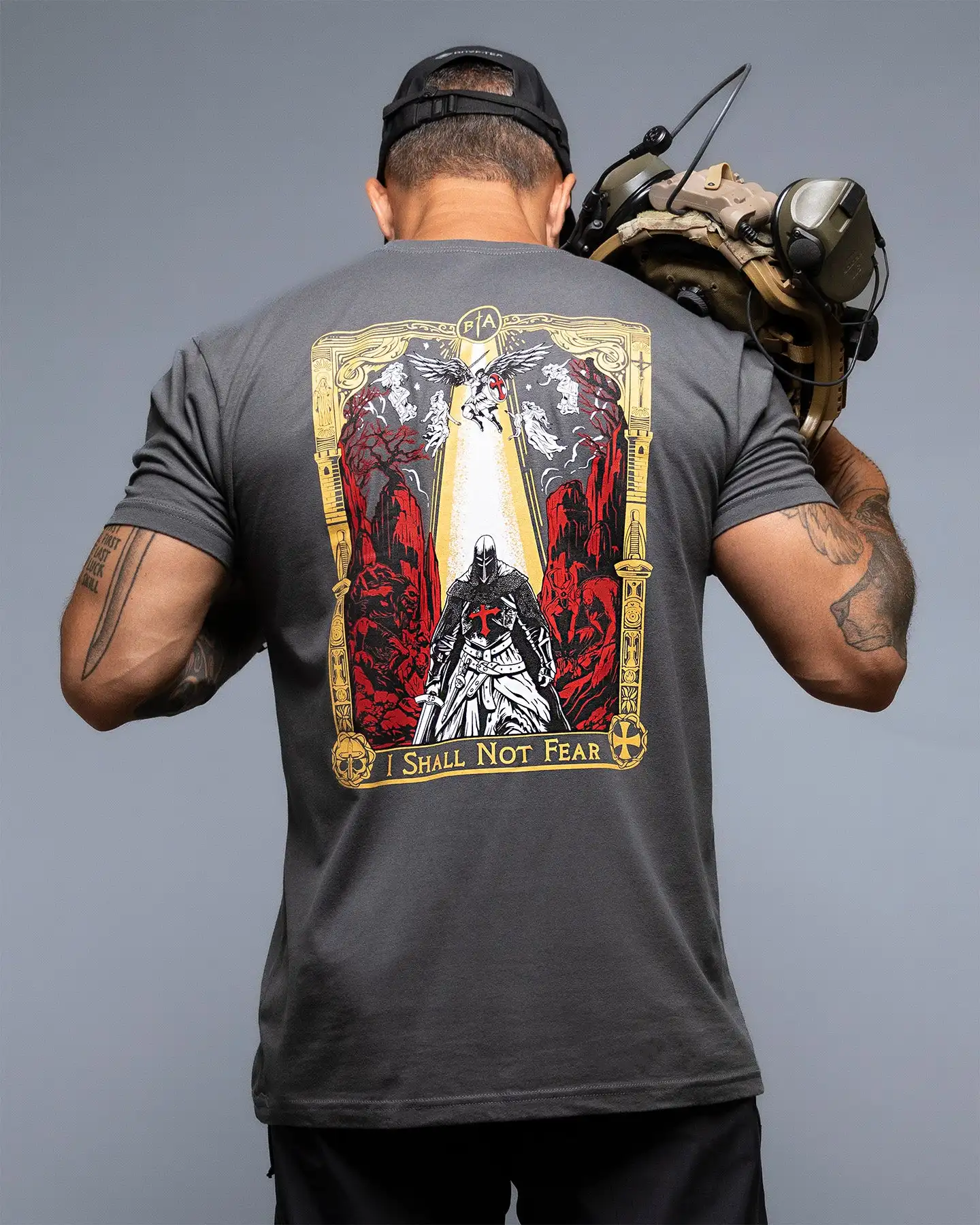 Camiseta táctica No Fear 2026 de algodón transpirable - imagen 4