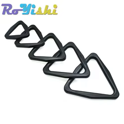 Hebilla triangular deslizante de plástico para correas 20-45 mm