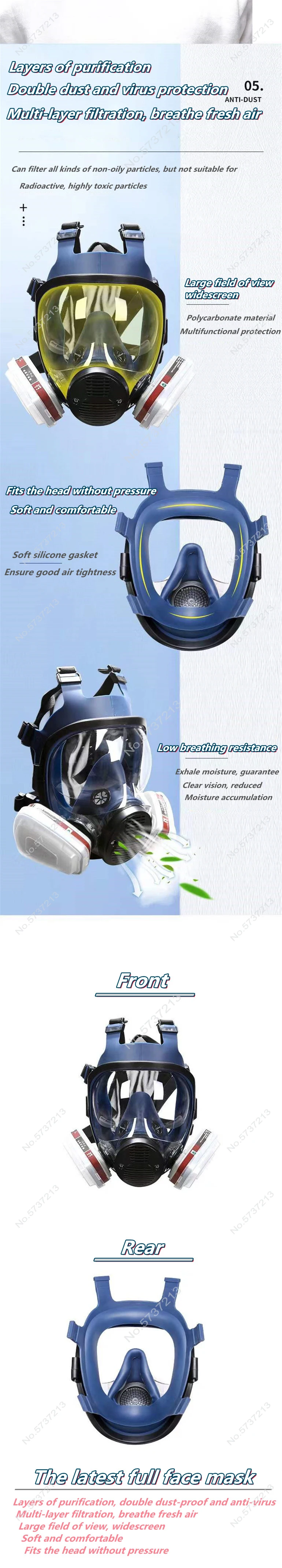 Cartuchos y filtros para distintos riesgos