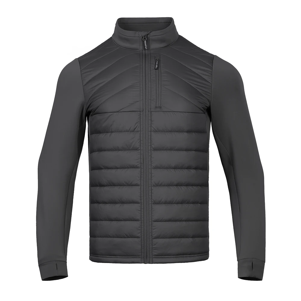 Emersongear chaqueta térmica capa media etiqueta pantera de nieve azul