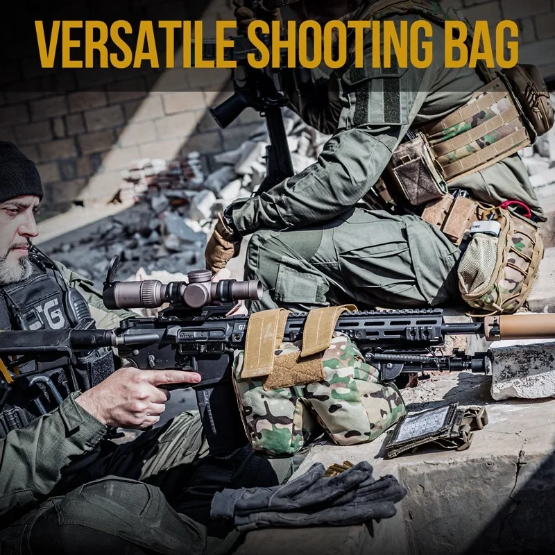Banco de tiro para caza y Airsoft con soporte para pistola y objetivo - imagen 3