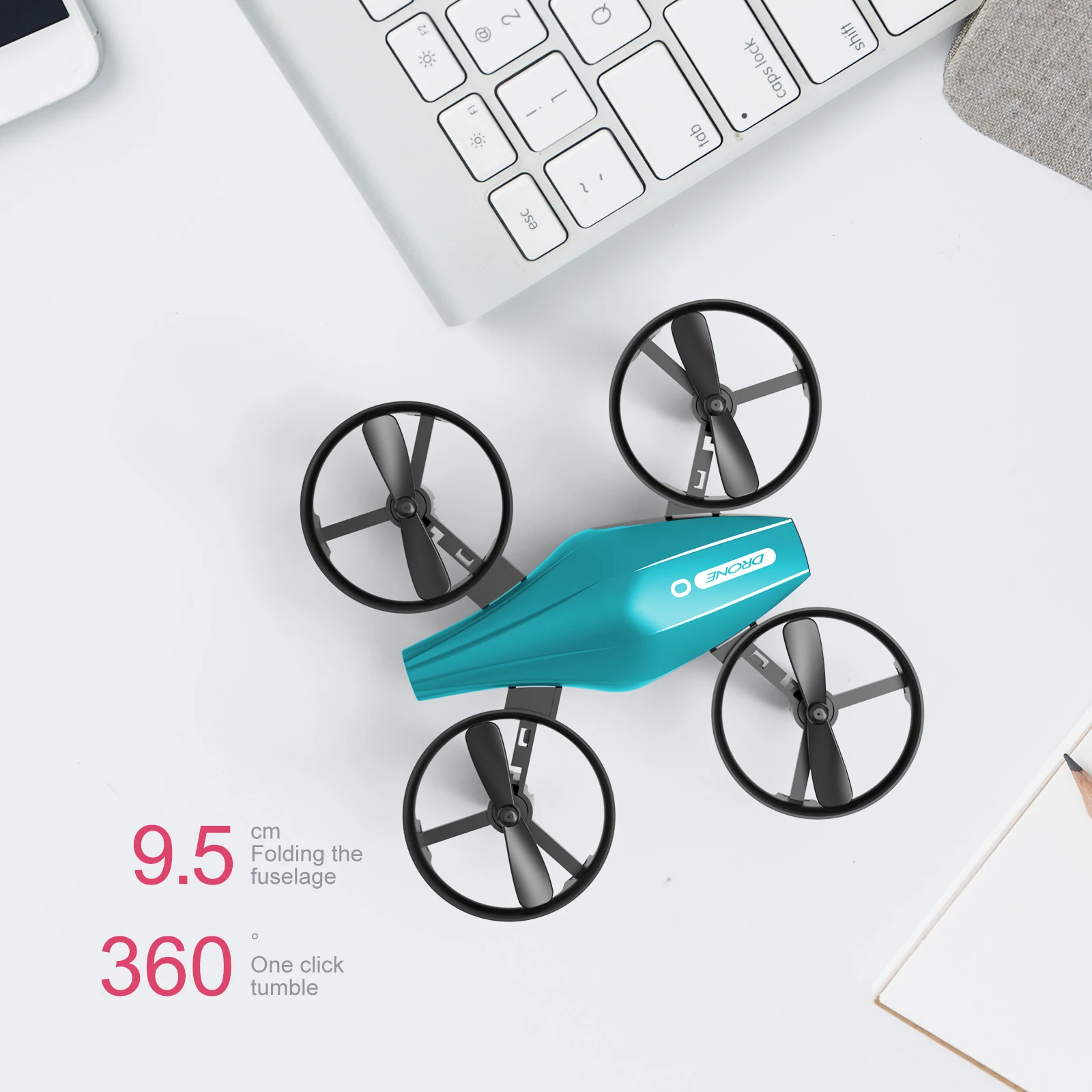 Control remoto y dron GT1 mini listos para vuelo