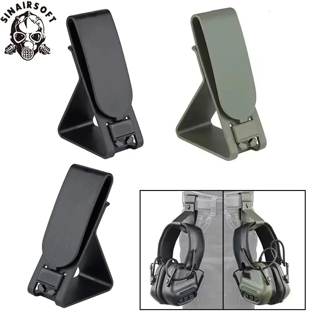 SINAIRSOFT Headset táctico con gancho MOLLE de liberación rápida - imagen 3