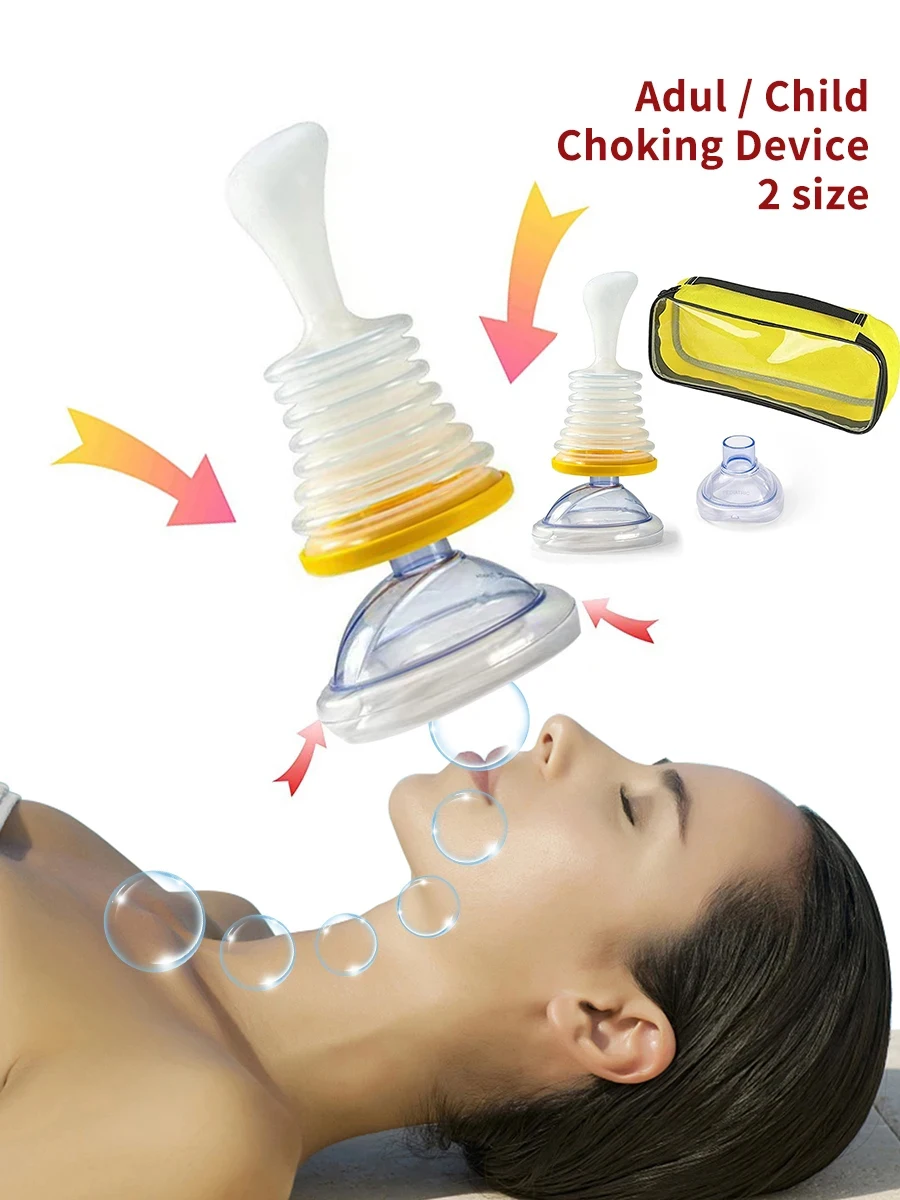 Kit primeros auxilios anti-asfixia con entrenador de respiración - imagen 2
