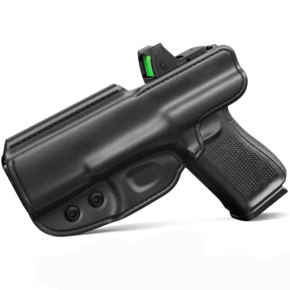 Funda negra con acabado Kydex