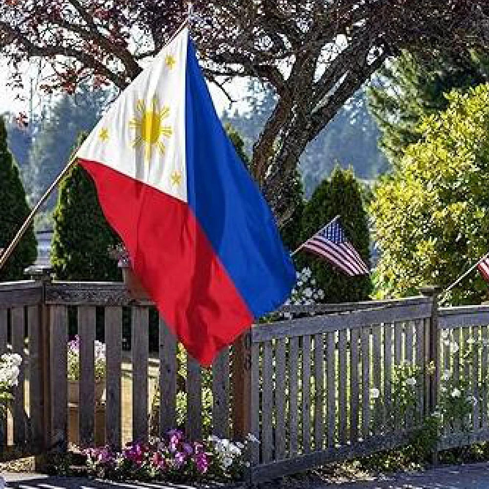 Bandera táctica Filipinas Xiangying – Decoración exterior resistente - imagen 2