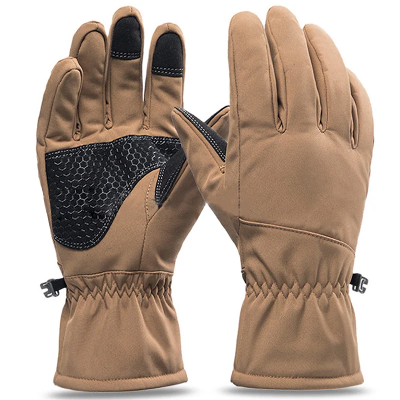 Guantes tácticos de tela gruesa con pantalla táctil, abrigo - imagen 4
