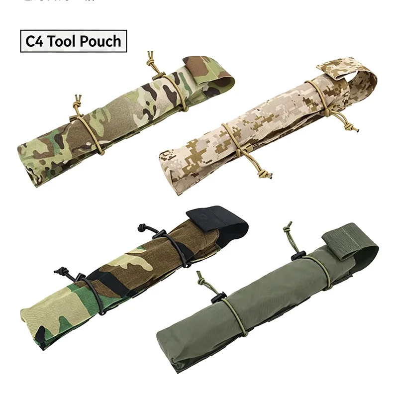 Bolsa táctica MOLLE con correa de carga para herramientas y accesorios - imagen 5