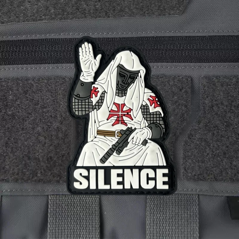 Parche militar PVC insignia táctica con gancho-bucle para ropa y equipamiento - imagen 5
