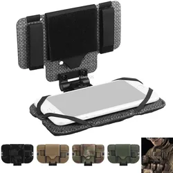 Soporte táctico MOLLE plegable universal para móvil caza y tiro