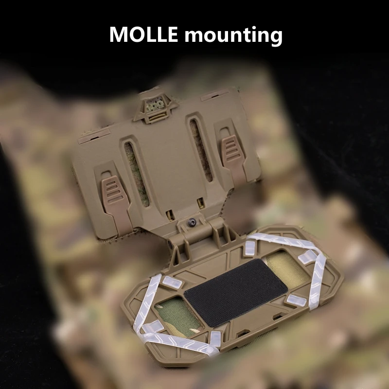 CS Panel MOLLE plegable para funda móvil y mapa Airsoft - imagen 4