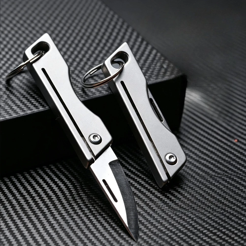 TC4 Navaja EDC plegable de titanio - imagen 5