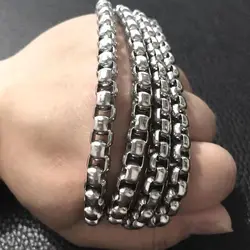 Pulsera de defensa personal táctica de acero inoxidable