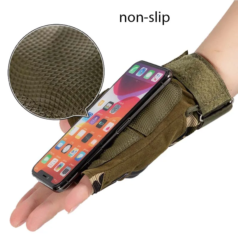 Guantes tácticos antideslizantes para tiro, escalada y paintball - imagen 3