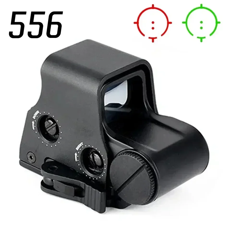 Mira holográfica punto rojo y verde con montura Picatinny 20 mm – Caza y airsoft