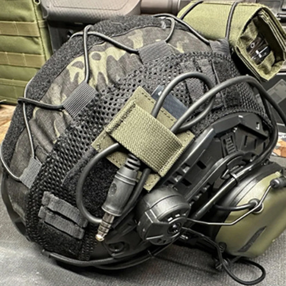 Walkie Talkie táctico con gestión de cables para casco FAST MICH - imagen 3
