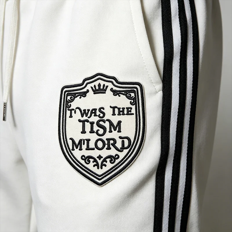 Parche bordado termoadhesivo frase inspiradora Tism M'Lord