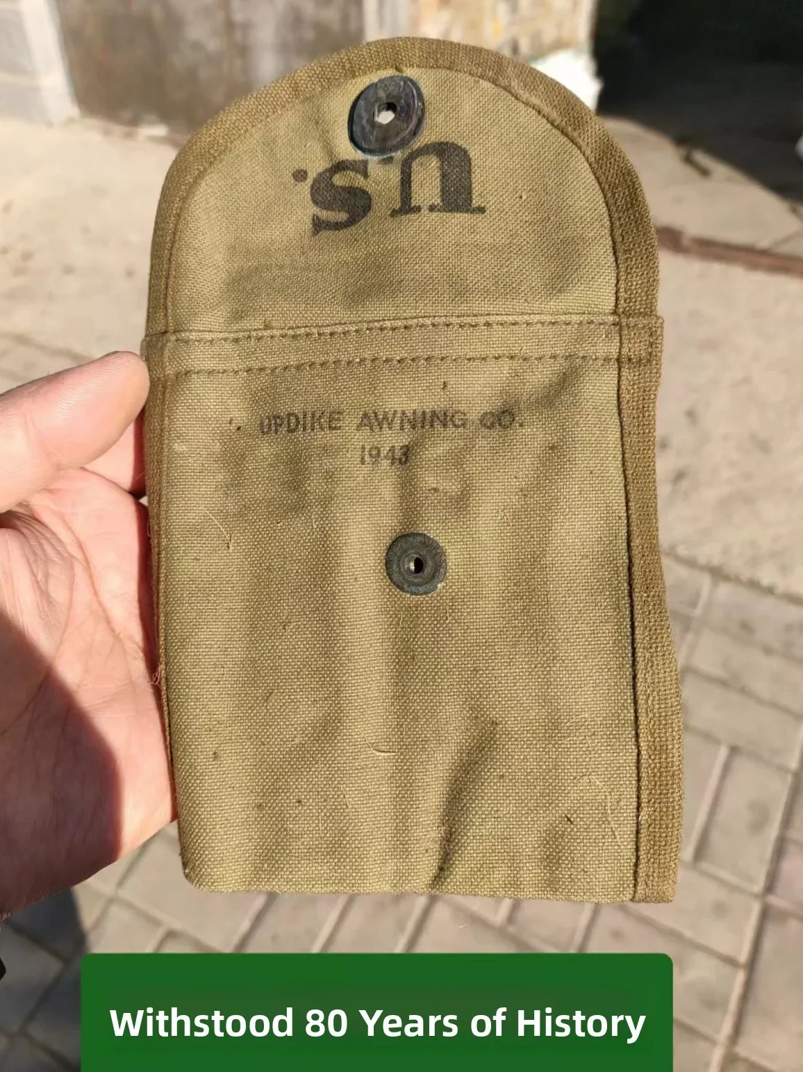 Bolsa porta cargador M1/M2 lona estilo US Army táctica
