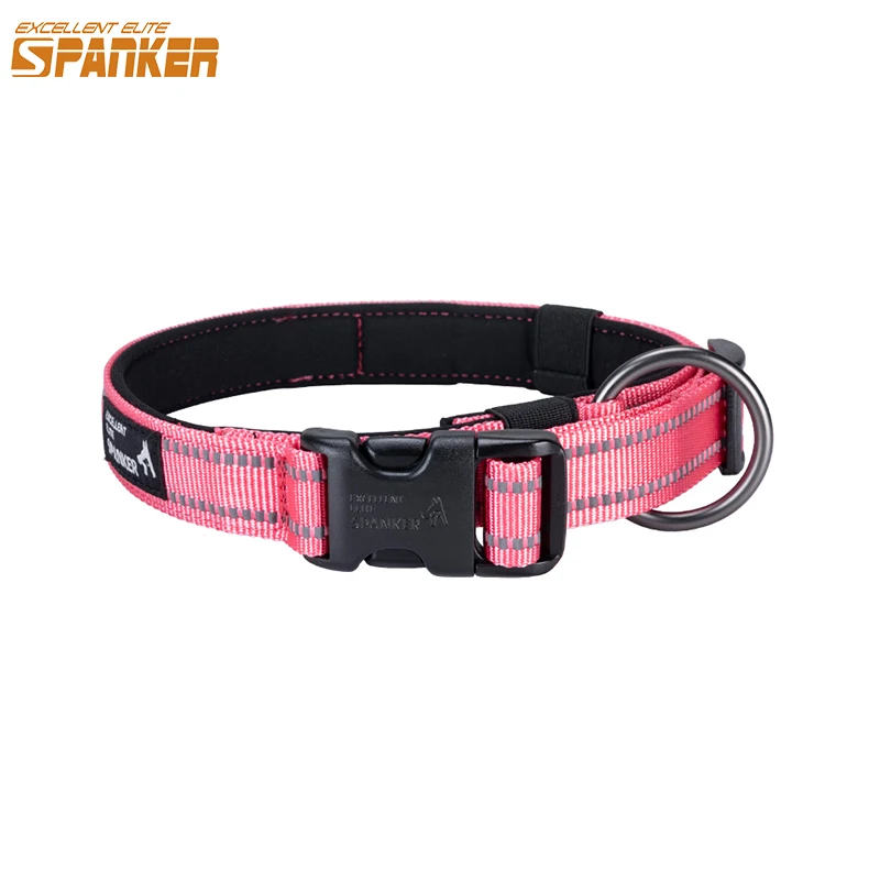 Collar Táctico Reflectante Neopreno – Perros Guía y Servicio