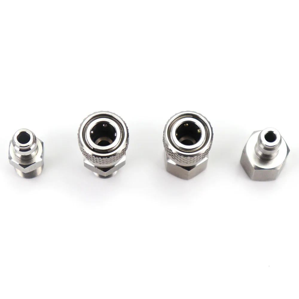 Foster adaptador desconexión rápida CO2 macho/hembra con tapón ciego - imagen 5