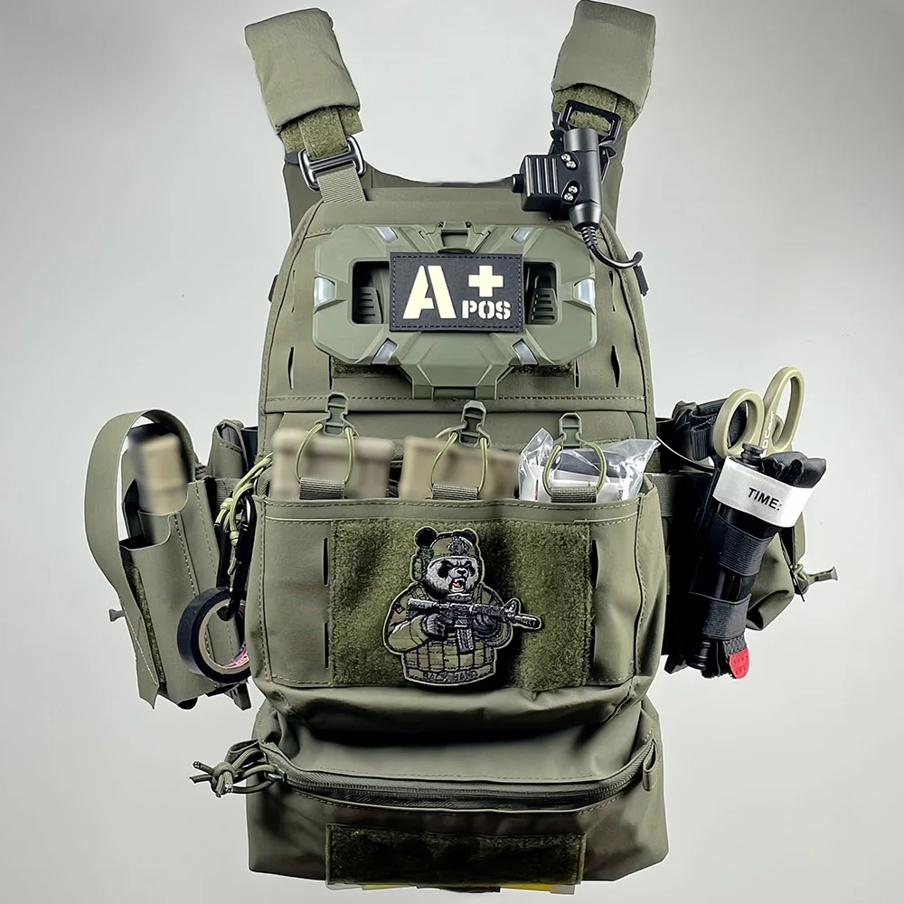 Chaleco táctico modular MOLLE con bolsillos – Ideal airsoft y caza - imagen 2