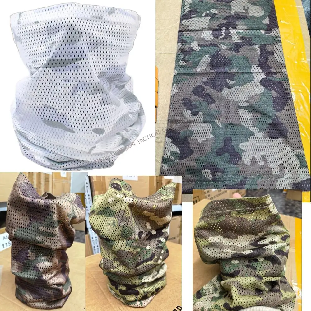 Máscara táctica de camuflaje UV transpirable ligera anti-viento - imagen 3