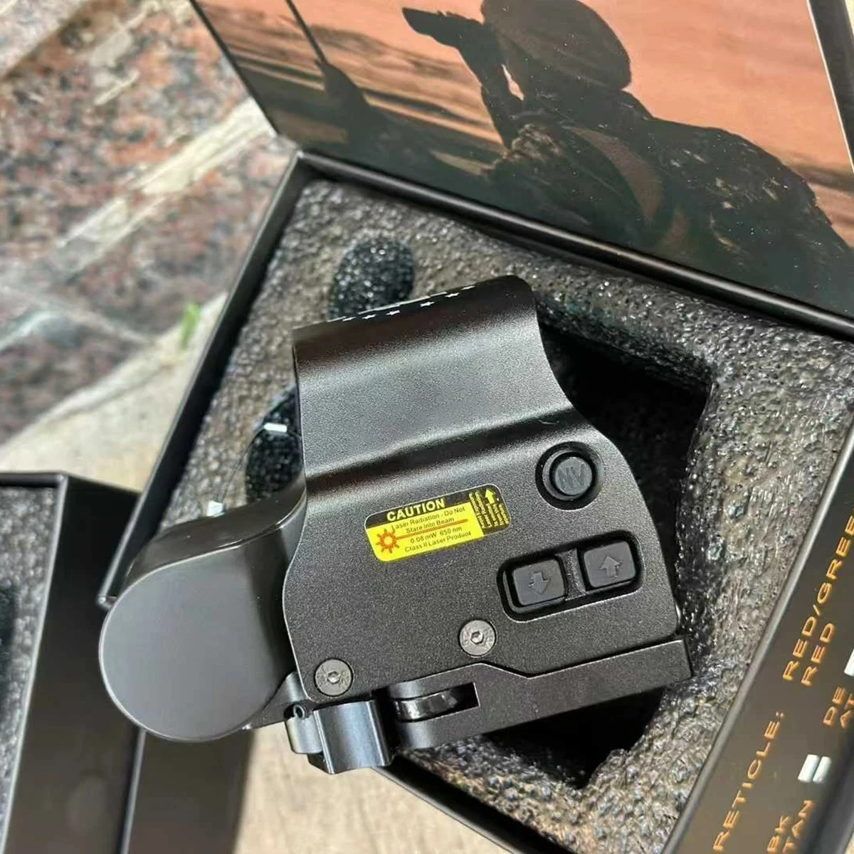 Mira holográfica para rifle con lupa táctica Picatinny QD - imagen 5
