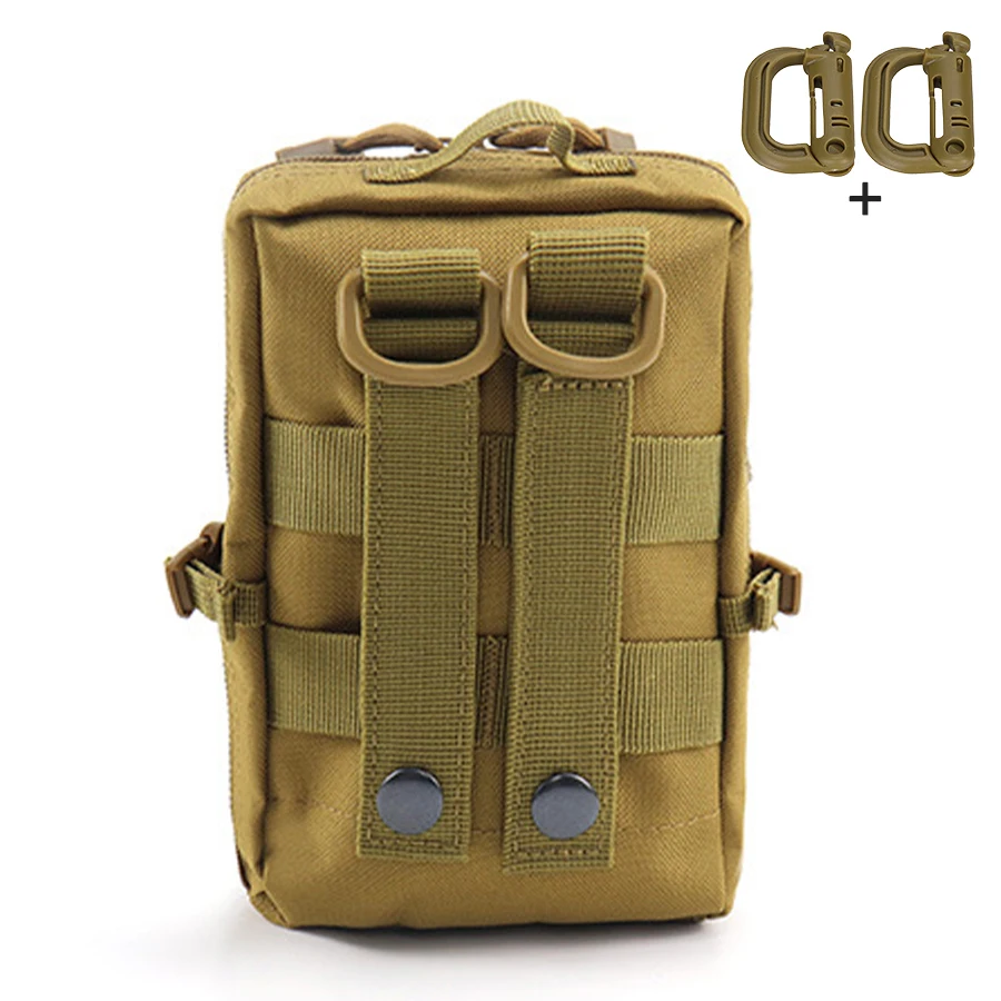 Bolso bandolera táctico vertical con apertura amplia y bolsillos - imagen 3