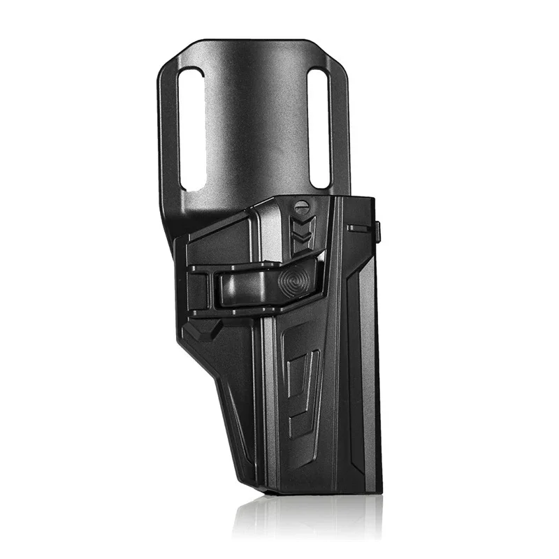 CZ P07/P09 Funda táctica pistola muslo con clip MOLLE y bloqueo - imagen 3