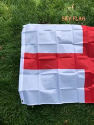 Bandera Inglaterra Cruz de San Jorge SKY para interior y exterior