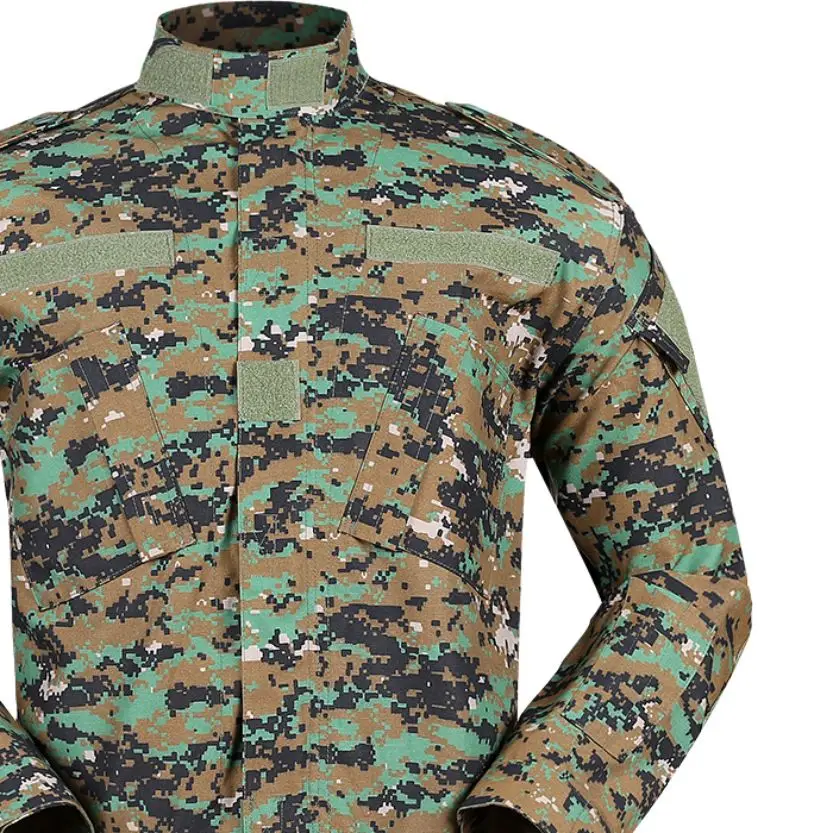 Conjunto camuflaje militar hombre resistente desgaste caza aire libre - imagen 5