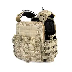 Shekkinggears chaleco táctico réplica SEAL DG estilo AOR1